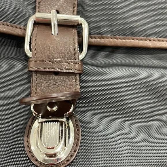 Rafe black satchel with multiple pockets